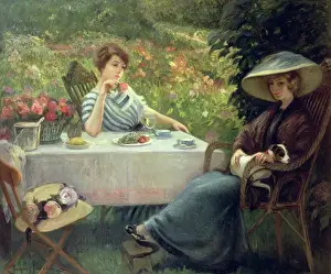 Sun Hat Prints: Tea Time