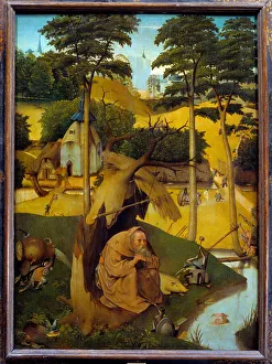The temptation of Saint Anthony The hermit Saint Anthony the Great (251-356 The temptation of Saint Anthony The hermit Saint Anthony the Great (251-356