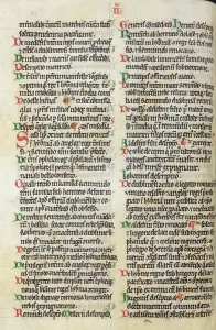 Legacy Prints: Text with coloured initials