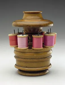 Spool Prints: Thread Caddy, 1820-70 (maple)