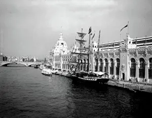 Artedia Prints: Three-Masted Pavilion The Two Emperors', Universal Exhibition of 1900