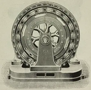 Lindustria Prints: Three-phase generator with fixed circuits