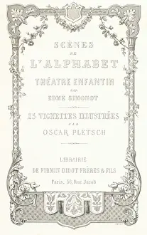 Oskar Pletsch Prints: Title Page