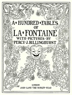 Title-page Illustration for A Hundred Fables of La Fontaine of La Fontaine (litho) Title-page Illustration for A Hundred Fables of La Fontaine of La Fontaine (litho)