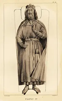 Collection Of Costumes Prints: Tomb of Clovis I (c)