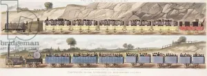 Vocation Prints: A Train of the First Class of Carriages with the Mail & A Train of the Second Class for