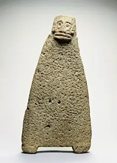 Culture Taino Prints: Triangular figure (stone)