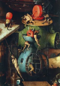 1450 1516 Prints: Tryptic of the Last Judgement, central panel