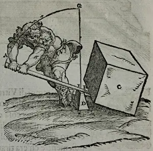 Lifting Prints: Using a lever (class 1) for lifting weights