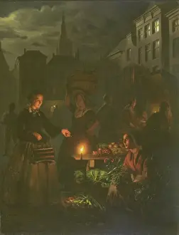 Candle Prints: The Vegetable Stall