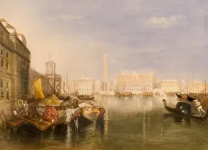 Vedute Prints: Venice (mezzotint)
