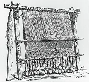 Gales Prints: A vertical loom