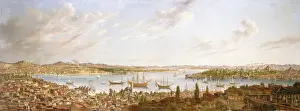 Strait Prints: A View of Constantinople overlooking the Bosphorous, 1770 (oil on canvas)