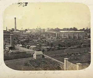 A view of the General Stores Yard, Howrah