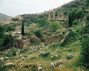 Apollo Prints: View of Upper Delphi