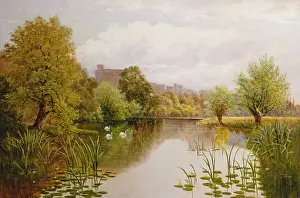 Lilypads Prints: View of Windsor from the Thames