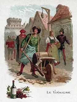 Walter Puttner Prints: The vinegar, c.1910 (print)