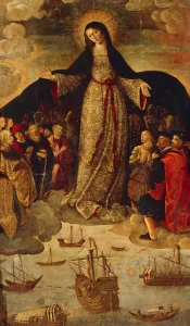 Adventurer Prints: The Virgin of the Navigators (centre panel), 1531-36 (oil on panel)