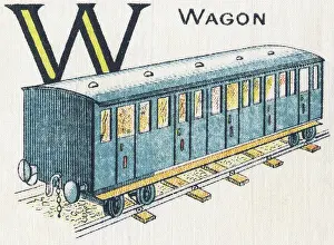 Alphabetical Prints: W as Wagon