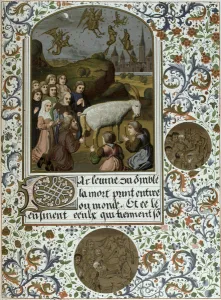 Waldensian Sabbath, facsimile copy of a manuscript, Paris, 19th century (colour litho) Waldensian Sabbath, facsimile copy of a manuscript, Paris, 19th century (colour litho)