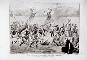 Ceremony And Ritual Prints: War dance