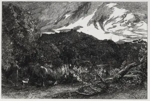The Weary Ploughman, 1858 (etching and drypoint) The Weary Ploughman, 1858 (etching and drypoint)