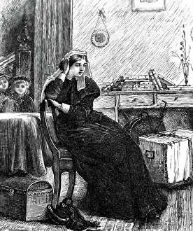 Widows Prints: A widow, 1850