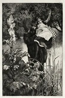Tissot James Jacques Joseph 1836 1902 Prints: The Widower (etching and drypoint)