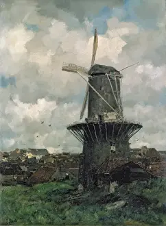 Hague School Prints: The Windmill