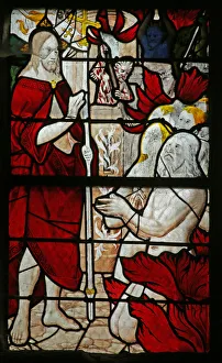 Limbo Prints: Window depicting the Harrowing of Hell, 1505-10 (stained glass)
