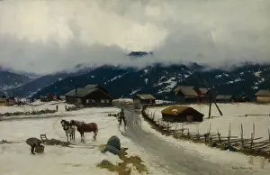 Ludvig Skramstad Prints: Winter