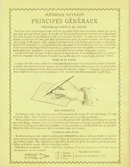 Ecriture Prints: Writing notebook, general principles, c1880-1900 (printing)