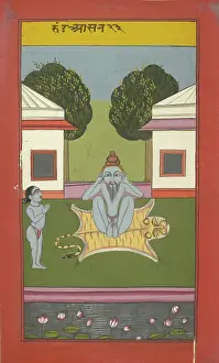 Religious Group Prints: A yogi