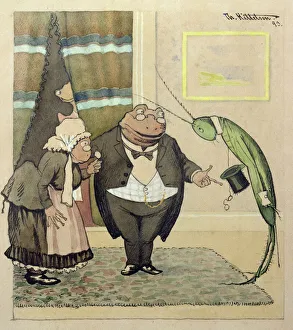 The Young Mr. Green Pays a Visit, 1893 (w/c on paper) The Young Mr. Green Pays a Visit, 1893 (w/c on paper)